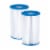 Summer Waves P57000302 Replacement Type B Pool & Spa Filter Cartridge (10 Pack) Perspective: back