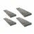 Willow & Grace Amanda 36 Wall Mount Shelves (2 Pack) with Amanda 24 Shelves Perspective: back
