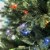 Home Heritage 33' Wrapped Dome Holiday Lights, App Control, 100 RGB LEDs, 4 Pack Perspective: back