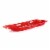 Slippery Racer Downhill Xtreme Adults and Kids Toboggan Snow Sled, Red (2 Pack) Perspective: back