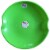 Paricon Flexible Flyer Flying Saucer Snow Sled Combo Pack, 26 Inch, Green/Orange Perspective: back