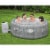 Bestway SaluSpa AirJet Honolulu Hot Tub with 2 PureSpa Cup Holder Drink Trays Perspective: back