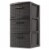 Sterilite 3 Drawer Wicker Weave Decorative Storage Tower, Espresso (8 Pack) Perspective: back