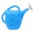 Union Products Plants & Garden 2 Gal Plastic Watering Can, Caribbean Blue, 3 Ct Perspective: back