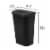 Sterilite 11.3 Gal Lift Top Lid Wastebasket Kitchen Trash Can, Black (12 Pack) Perspective: back