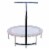 LEAPS & REBOUNDS 48 Adjustable Stability Bar with 48 Fitness Trampoline, Green Perspective: back
