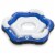 Bestway Hydro-Force X3 Innertube and Tropical Breeze Party Island Water Floats Perspective: back
