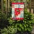 Carolines Treasures CK5531GF Chameleon Flag Garden Size, Red Perspective: back