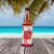 Carolines Treasures  CK5531MUK Chameleon Ultra Hugger for slim cans, Red Perspective: back