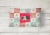 Abyssinian Guinea Pig Love Canvas Fabric Decorative Pillow, Red Perspective: back