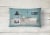 Salt and Pepper Miniature Schnauzer Kitchen Scene Canvas Fabric Decorative Pillo Perspective: back