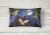 Carolines Treasures  PRS4051PW1216 Halloween Owl Express Canvas Fabric Decorativ Perspective: back