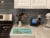 Aphrodite Giant #2 Cat Merry Christmas Glass Cutting Board Large Perspective: back