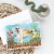 Irish Wolfhound Spring Greeting Cards and Envelopes Pack of 8 Perspective: back
