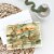 Pelicans on their perch Abstract Greeting Cards and Envelopes Pack of 8 Perspective: back