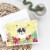 Easter Eggs French Bulldog Piebald Greeting Cards and Envelopes Pack of 8 Perspective: back