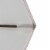 California Umbrella Market Patio Umbrella With Auto Tilt and Crank Lift - Charcoal/Matted White Perspective: back