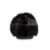 Isotoner® Samantha Sweater Knit Hoodback Slipper - Black Perspective: back