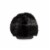 Isotoner® Samantha Sweater Knit Hoodback Slippers - Black Perspective: back