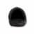 Isotoner® Faux Woolen Men's Hoodback Shoes - Black Perspective: back