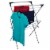Home Basics 2-Tier Steel Clothes Dryer Perspective: back