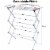 Home Basics 3-Tier Expandable Clothes Dryer Perspective: back