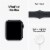 Apple SE GPS 40mm Midnight Aluminum Apple Watch - Small/Medium Perspective: back