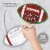 Big Dot of Happiness End Zone Football - Wish Card Activities Shaped Advice Cards Game 20 Ct Perspective: back