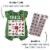 Big Dot of Happiness End Zone Football - Picture Cards & Markers Baby Shower Bingo Game 18 Ct Perspective: back