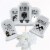 Big Dot of Happiness Graveyard Tombstones - Halloween Party Centerpiece - Table Toppers 15 Ct Perspective: back