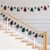Big Dot of Happiness Holiday Plaid Trees Christmas Party Clothespin Garland Banner 44 Pc Perspective: back