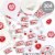 Big Dot of Happiness Conversation Hearts - Valentine's Day Candy Favor Kit - 304 Pcs Perspective: back
