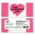 Big Dot of Happiness Be My Galentine - Candy Bar Wrapper Valentine's Day Party Favors - 24 Ct Perspective: back