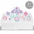 Big Dot of Happiness Scoop Up the Fun Ice Cream - Birthday Decor Kit - Cake Topper Set 11 Pc Perspective: back
