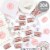 Big Dot of Happiness Bride Squad Rose Gold Bachelorette Party Candy Favor Sticker Kit 304 Pc Perspective: back
