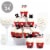 Big Dot of Happiness Ta-Da, Magic Show Decor - Cupcake Wrappers & Treat Picks Kit 24 Ct Perspective: back