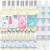 Big Dot of Happiness Scoop Up the Fun Ice Cream Sprinkles Party Decor Beverage Bar Kit 34 Pc Perspective: back