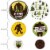 Big Dot of Happiness Sasquatch Crossing - Bigfoot Birthday Party Decor Large Confetti 27 Ct Perspective: back