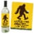 Big Dot of Happiness Sasquatch Crossing - Bigfoot Party Decor Wine Bottle Label Stickers 4 Ct Perspective: back