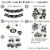 Big Dot of Happiness Law School Grad Future Lawyer Party Supplies Decor Kit Fundle Bundle Perspective: back