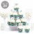 Big Dot of Happiness Medical School Grad Decor - Cupcake Wrappers & Treat Picks Kit 24 Ct Perspective: back