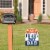 Big Dot of Happiness Happy Father's Day - Outdoor Lawn We Love Dad Party Yard Sign - 1 Pc Perspective: back