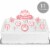 Big Dot of Happiness Tutu Cute Ballerina - Ballet Birthday Decor Kit - Cake Topper Set 11 Pc Perspective: back