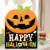 Big Dot of Happiness Jack-O'-Lantern Halloween - Kids Giant Greeting Card - Jumborific Card Perspective: back