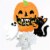 Big Dot of Happiness Jack-O'-Lantern Halloween Party - Centerpiece Stick Table Toppers 15 Ct Perspective: back