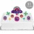 Big Dot of Happiness Happy Diwali - Festival of Lights Party Decor Kit Cake Topper Set 11 Pc Perspective: back