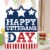 Big Dot of Happiness Happy Veterans Day Thank You - Giant Greeting Big Shaped Jumborific Card Perspective: back