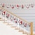 Big Dot of Happiness Christmas Gnomes - Holiday Party Decor - Clothespin Garland Banner 44 Pc Perspective: back