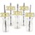 Big Dot of Happiness No-Mess Real Glitter 2023 New Year's Eve Party Paper Straws 24 Ct Perspective: back