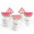 Big Dot of Happiness Sweet Watermelon Cupcake Toppers Fruit Party Clear Treat Picks 24 Ct Perspective: back